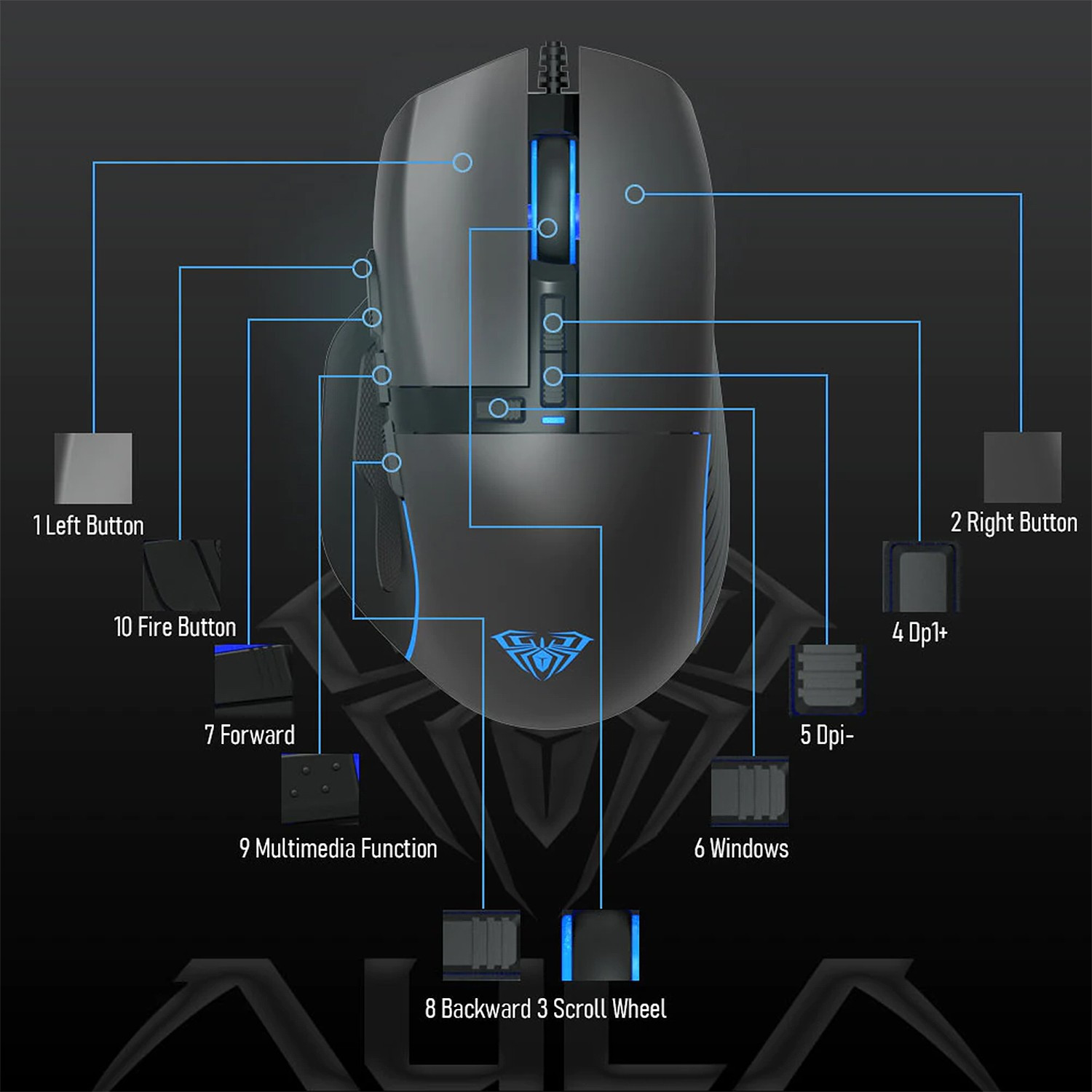Souris Aula F808 — image 4
