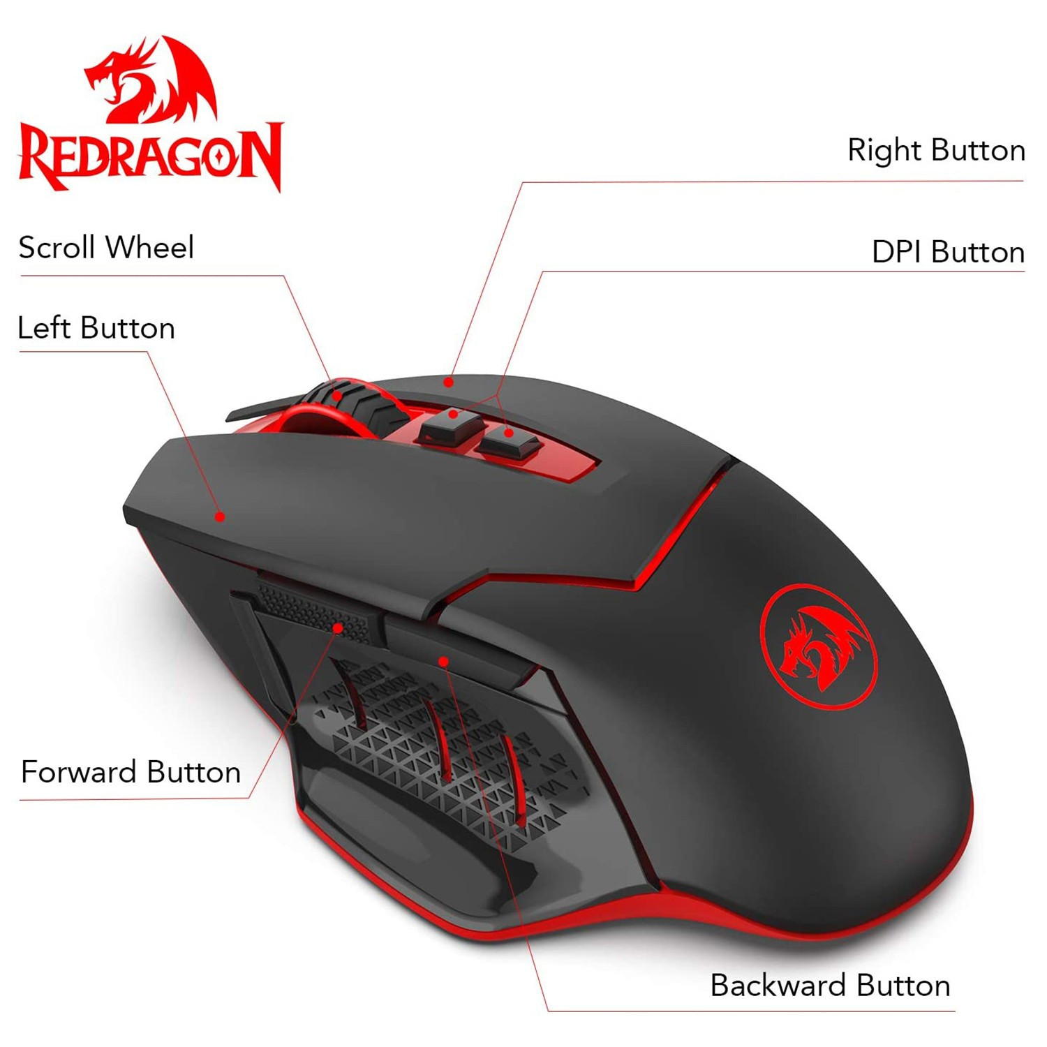 Souris Redragon MIRAGE — vue alternative