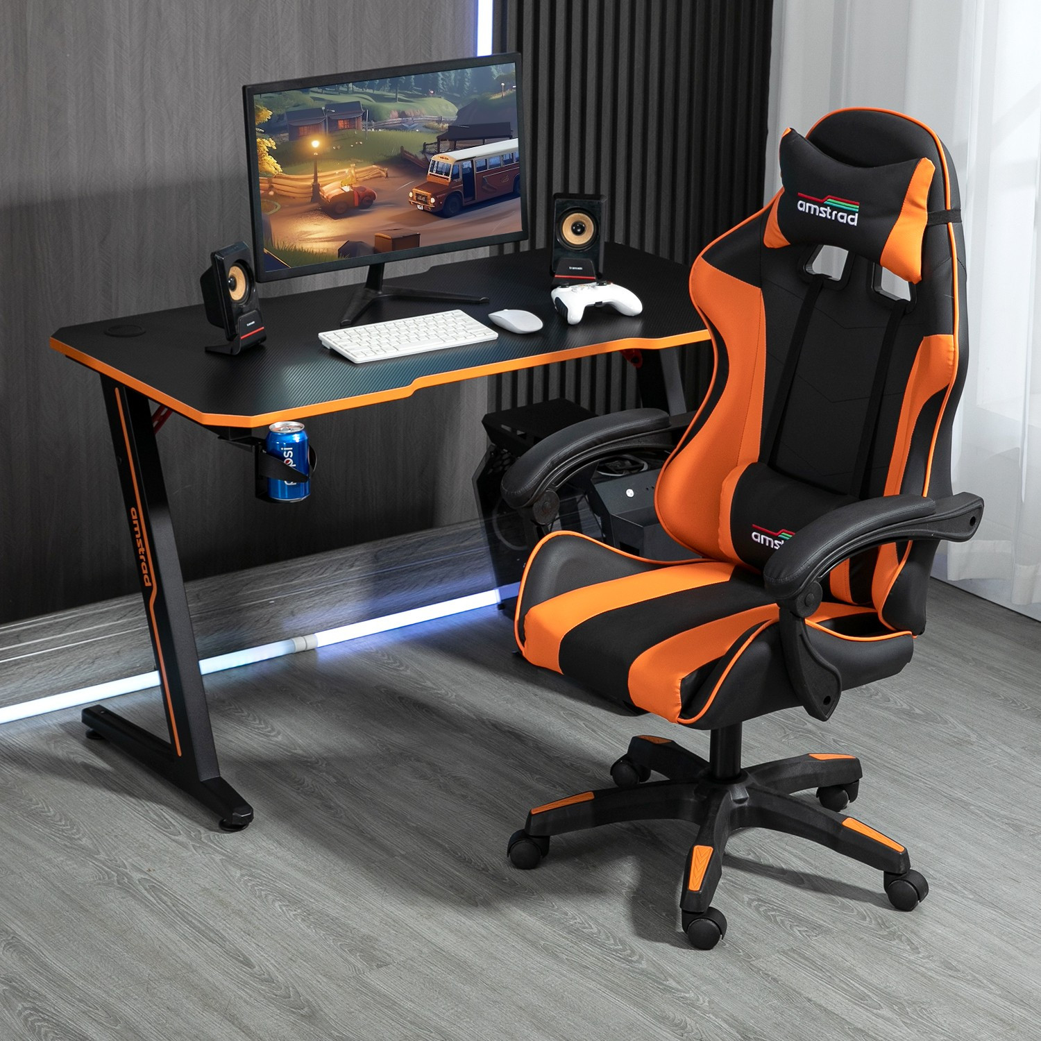 Pack 800-ORANGE & DESK120Z-ORANGE — vue alternative