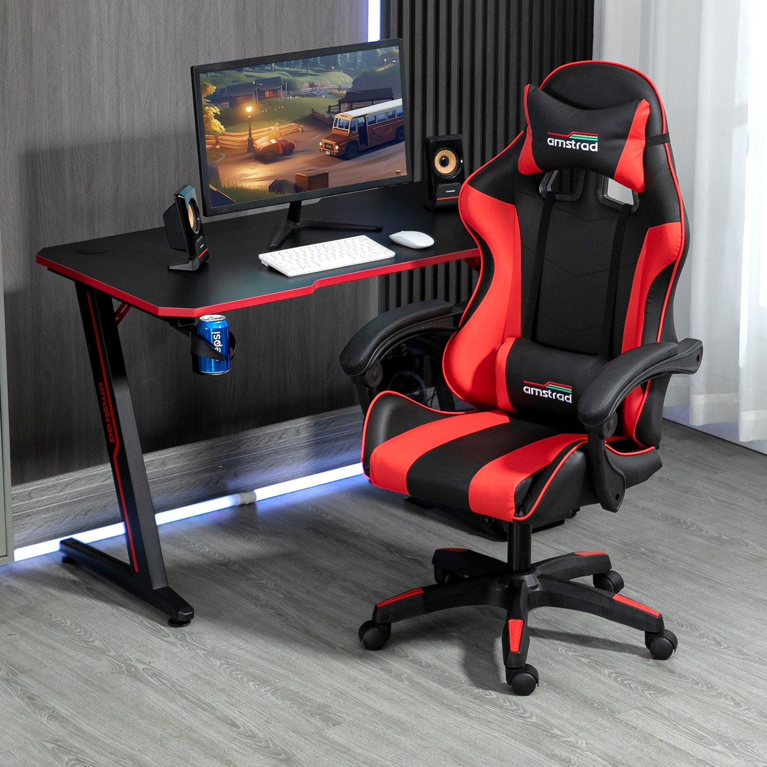 Pack 800-RED & DESK120Z-RED — vue alternative