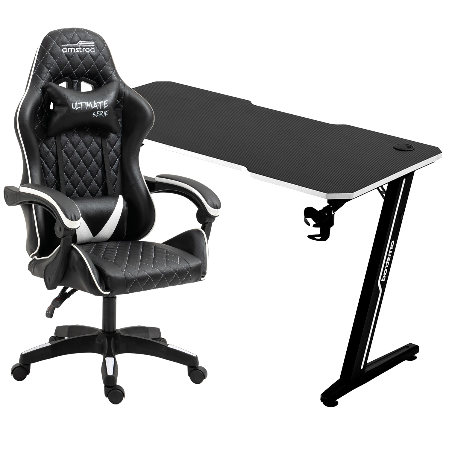 Pack ULTIMATE-BK-ICE & DESK120Z-WHITE