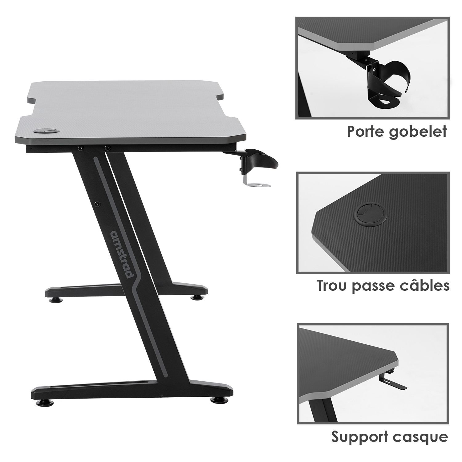 DESK120Z-GREY — vue alternative