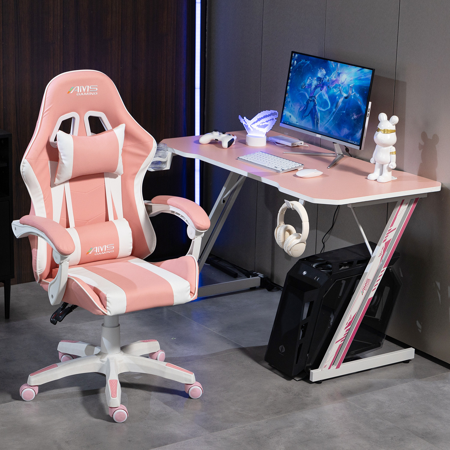 GAMERDESK-120Z-PINK — image 3