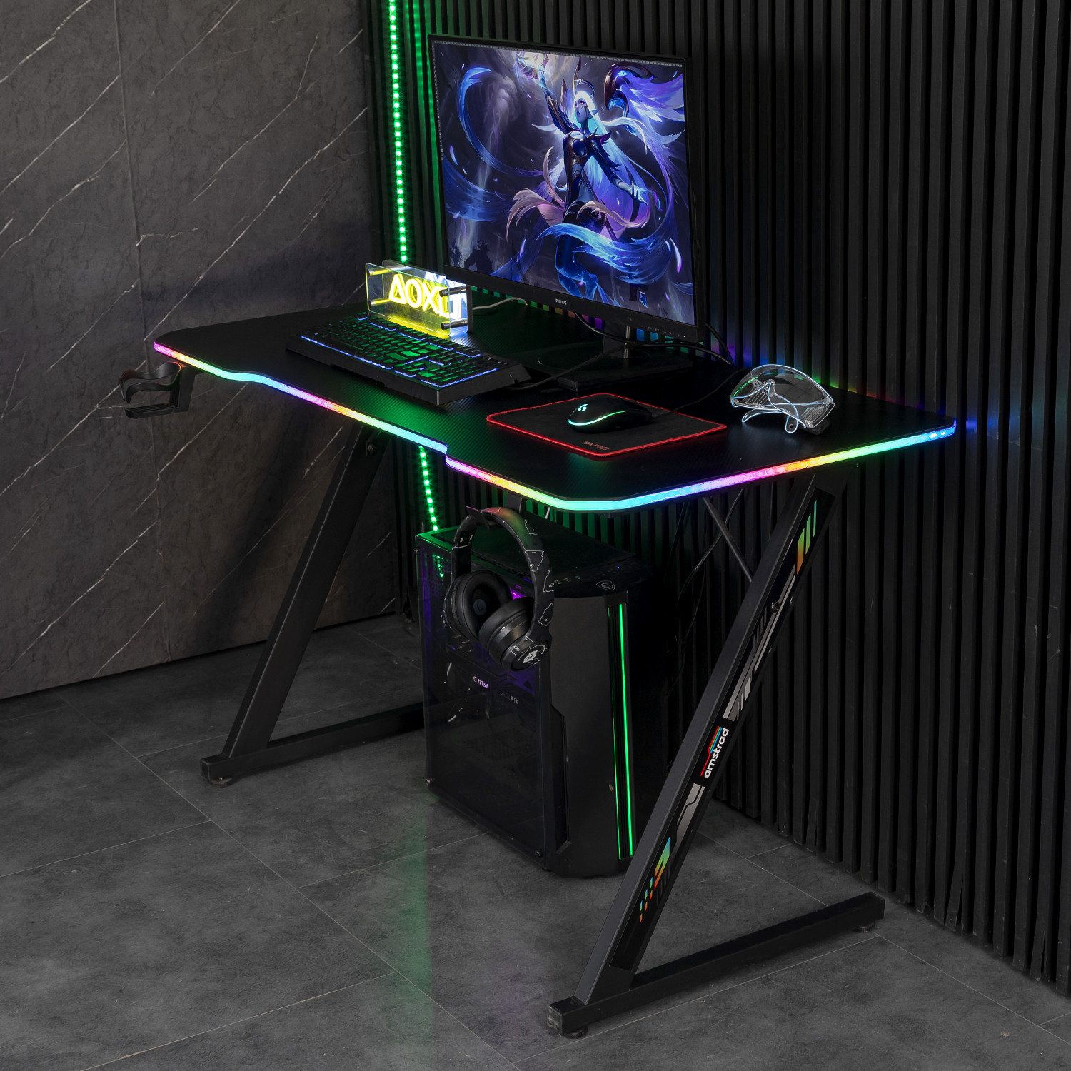 DESK120Z-LED-AURORA — vue alternative