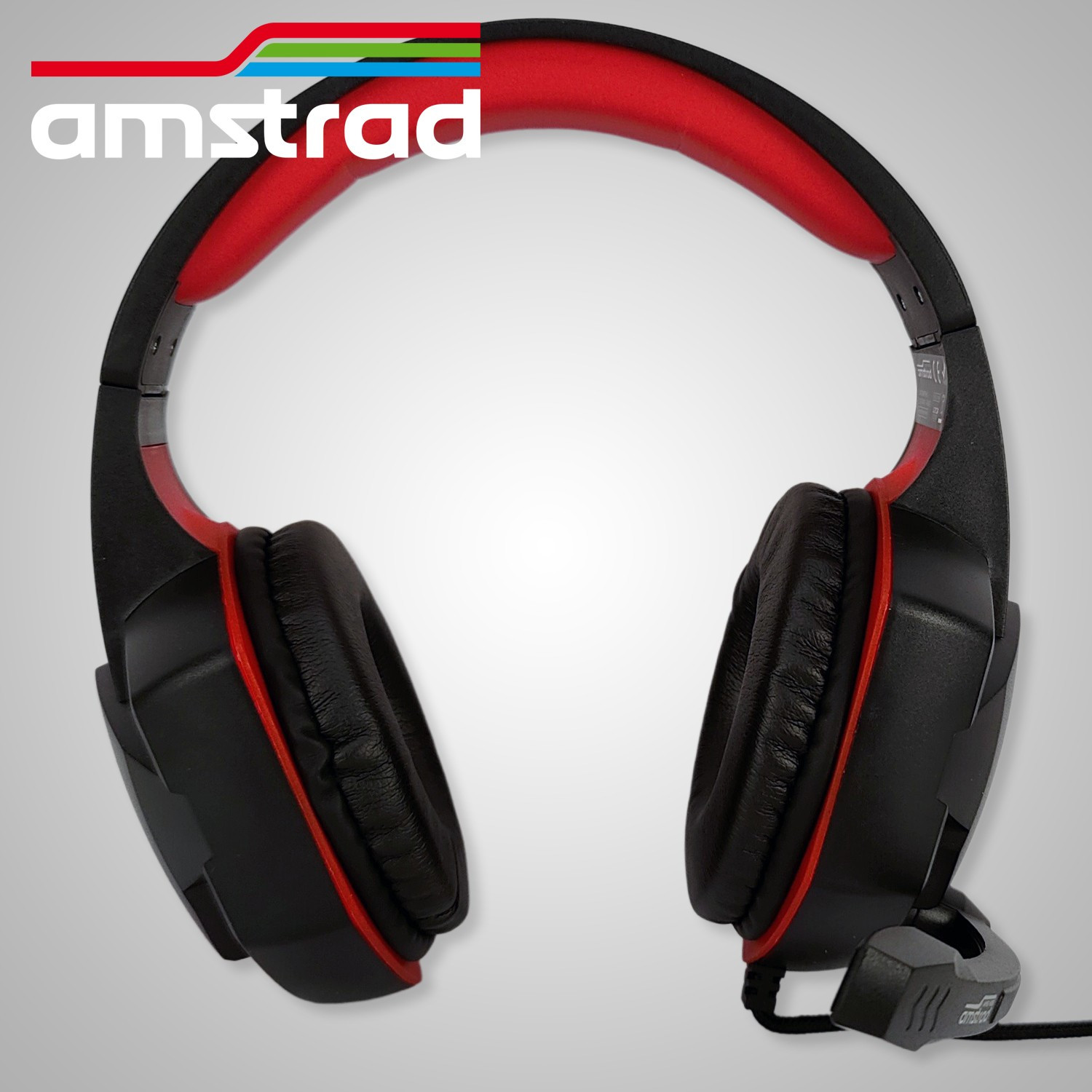 Casque AMSTRAD H555-ROUGE — image 2
