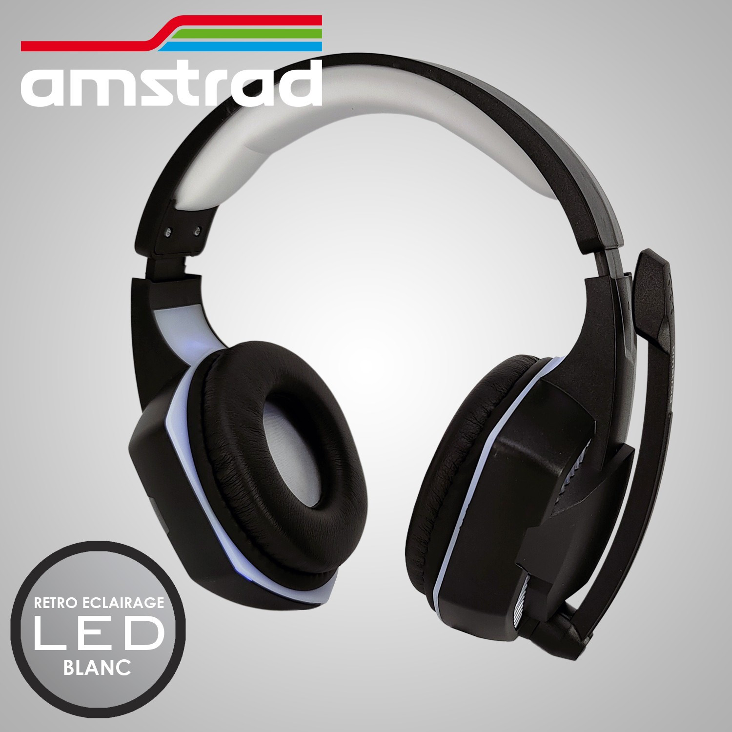 Casque AMSTRAD H555-BLANC — image 5