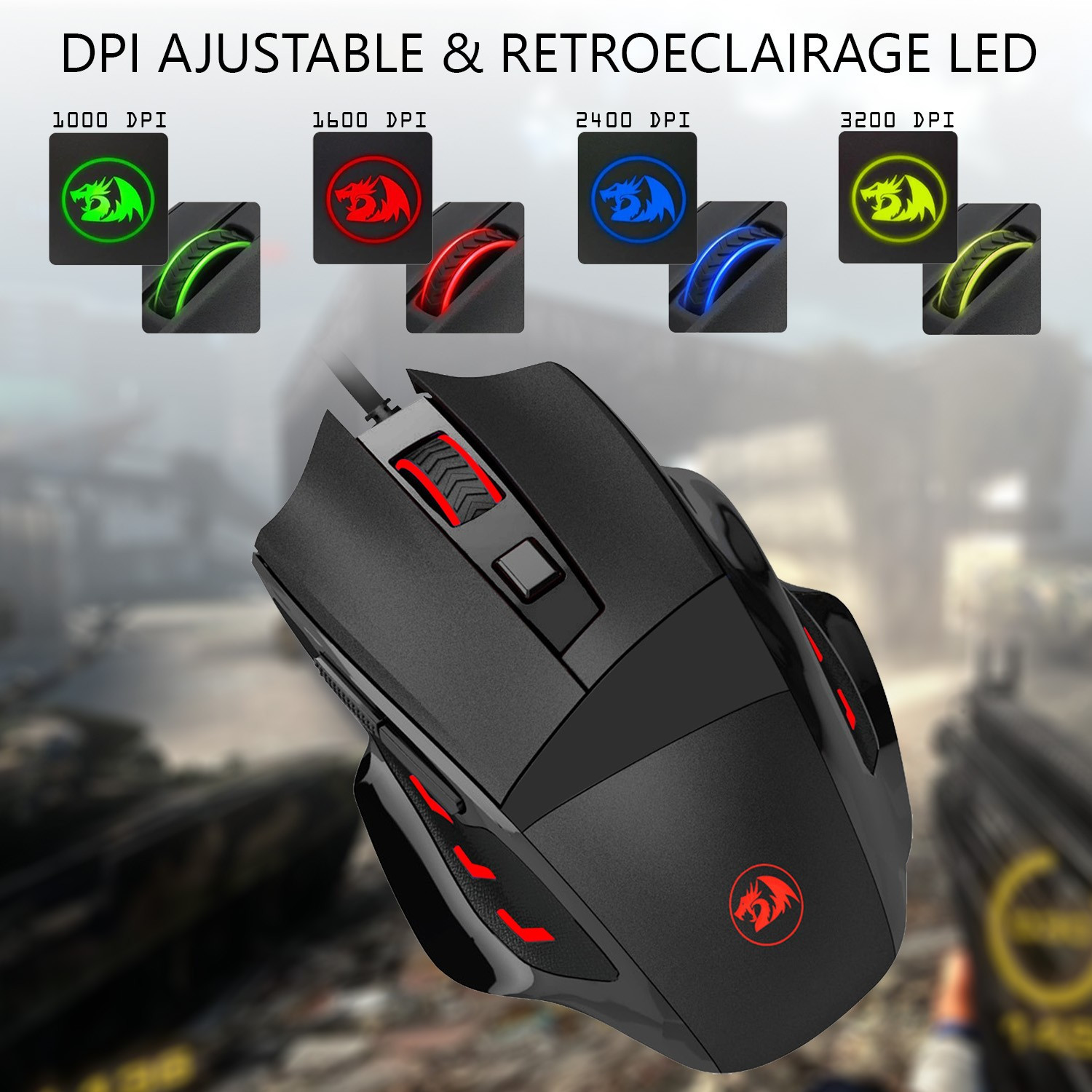 Souris Redragon PHASER — image 3