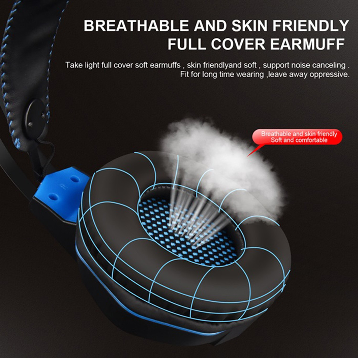 Casque OVLENG OV-P20-BLUE — image 4