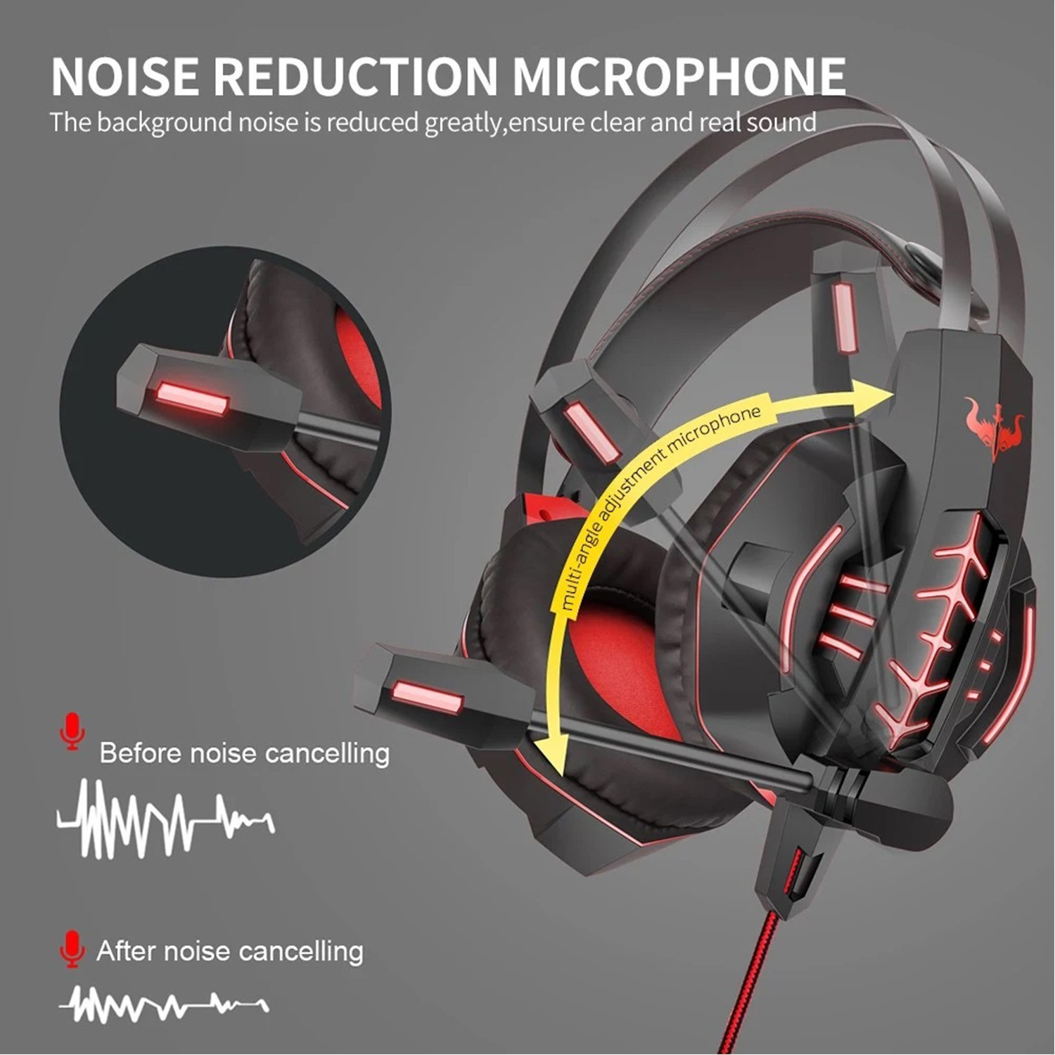 Casque OVLENG OV-P20-RED — image 4