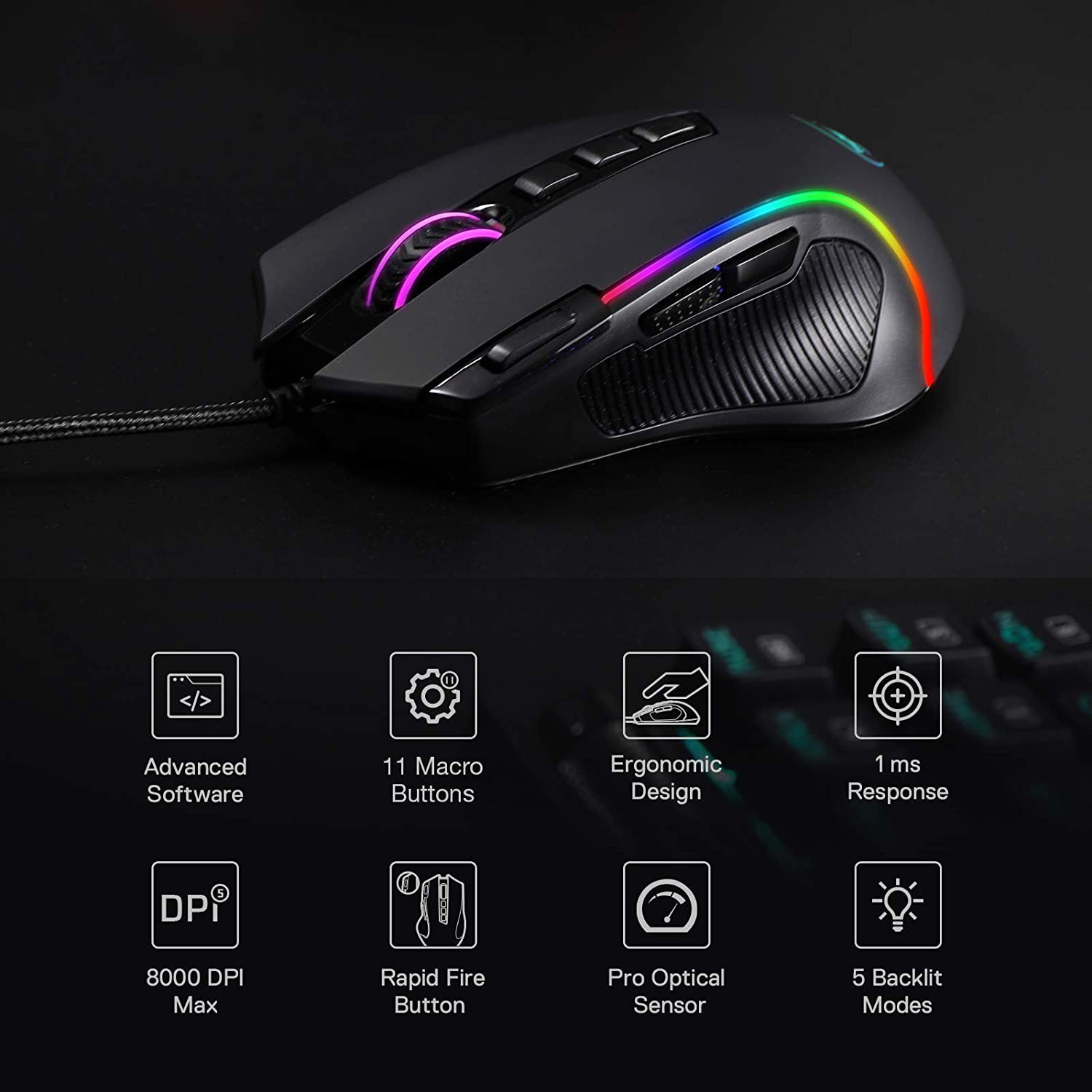 Souris Redragon PREDATOR — image 4