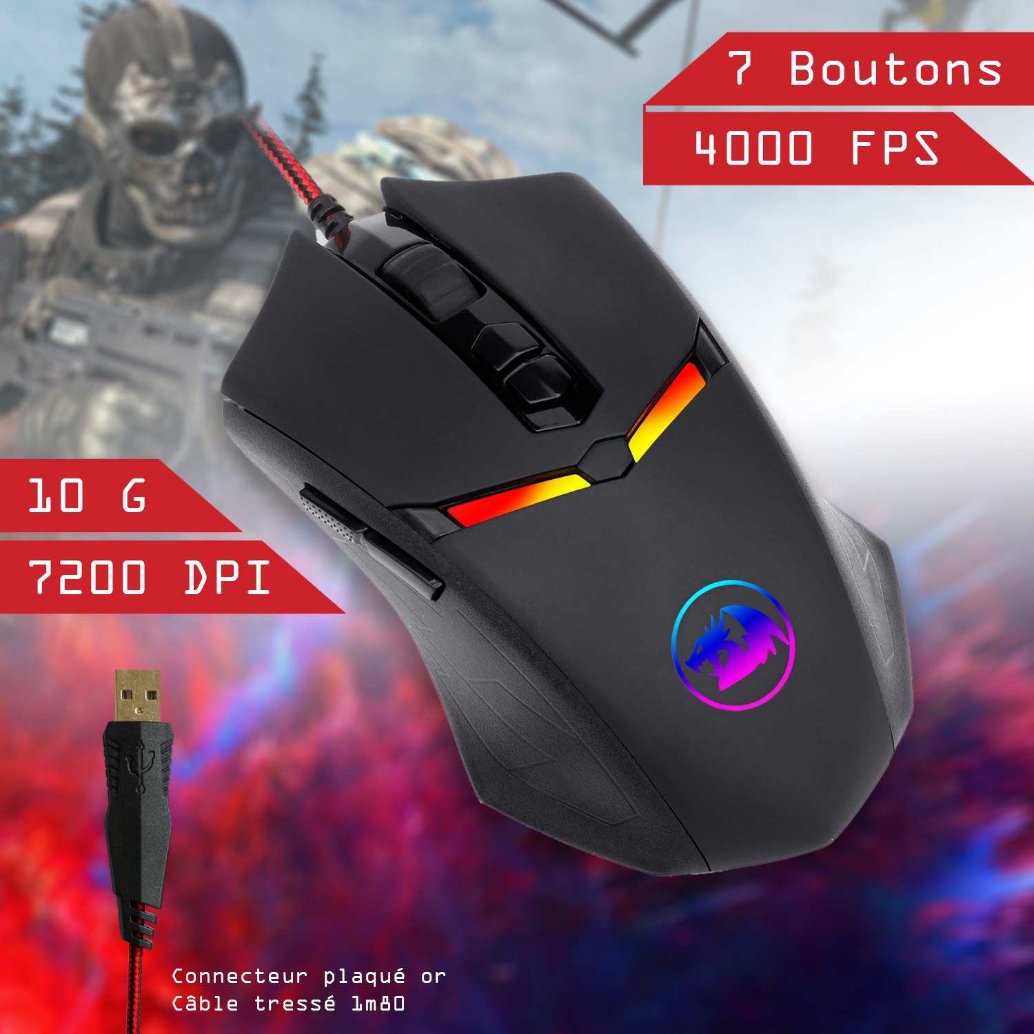 Souris Redragon NEMEANLION2 — image 4