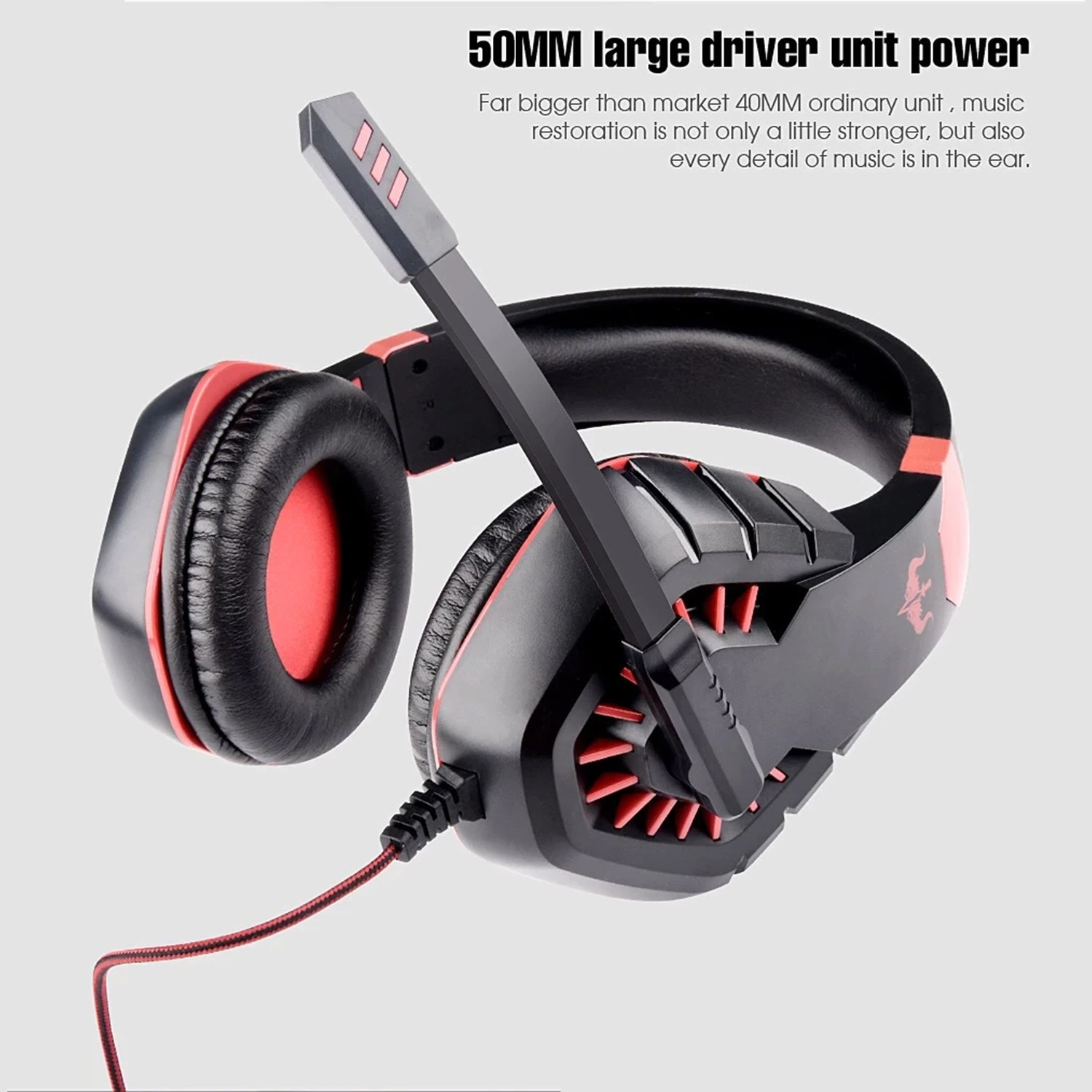 Casque OVLENG OV-P40-RED — image 3