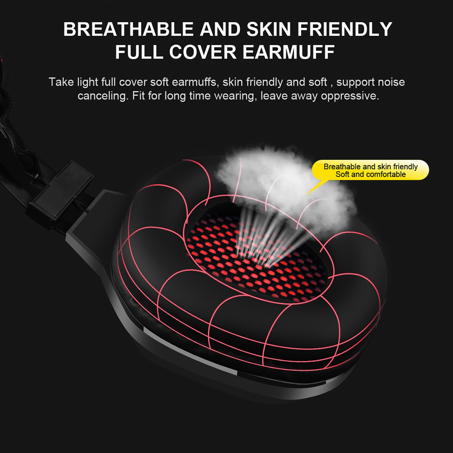 Casque OVLENG GT64-RED — image 4
