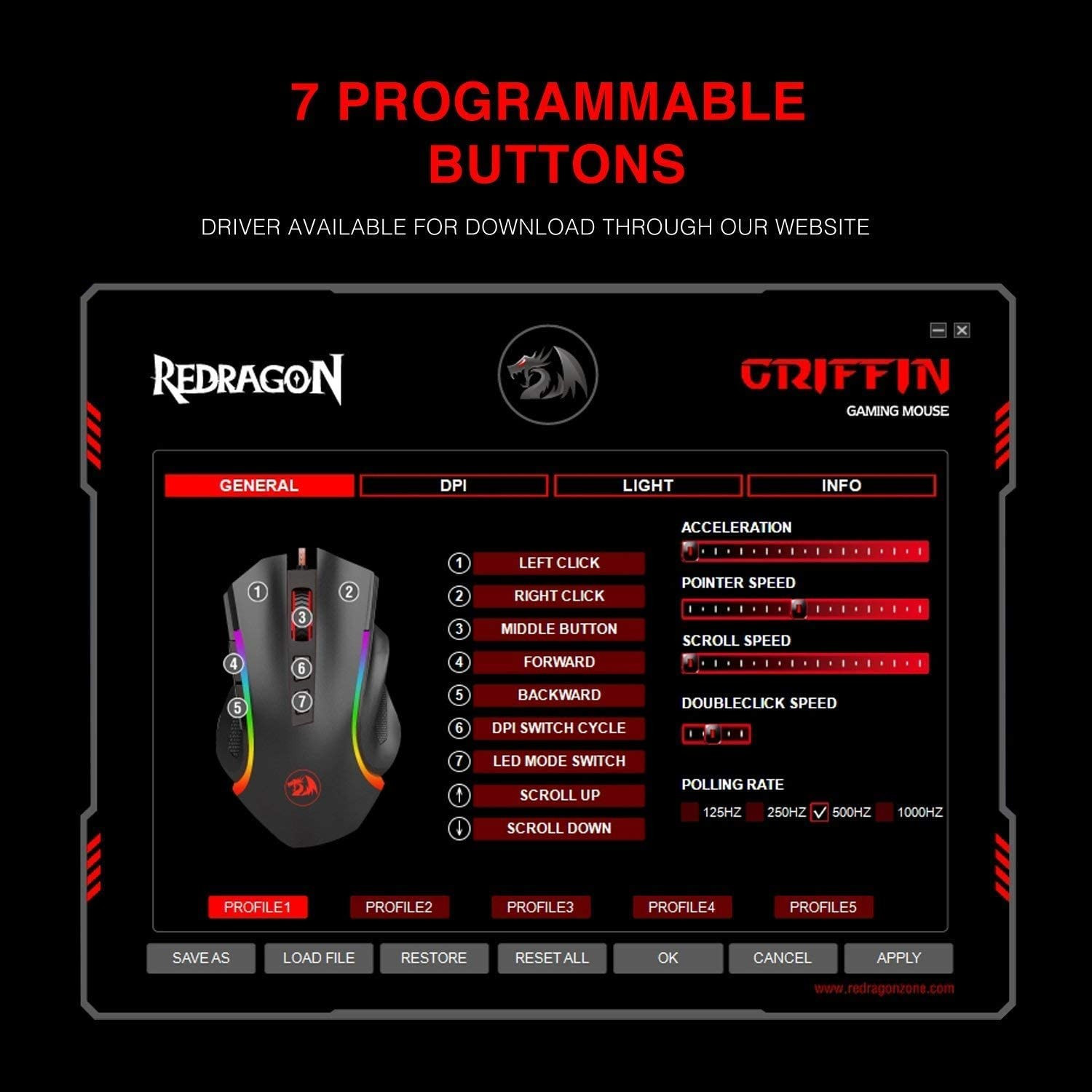 Souris Redragon GRIFFIN — image 5