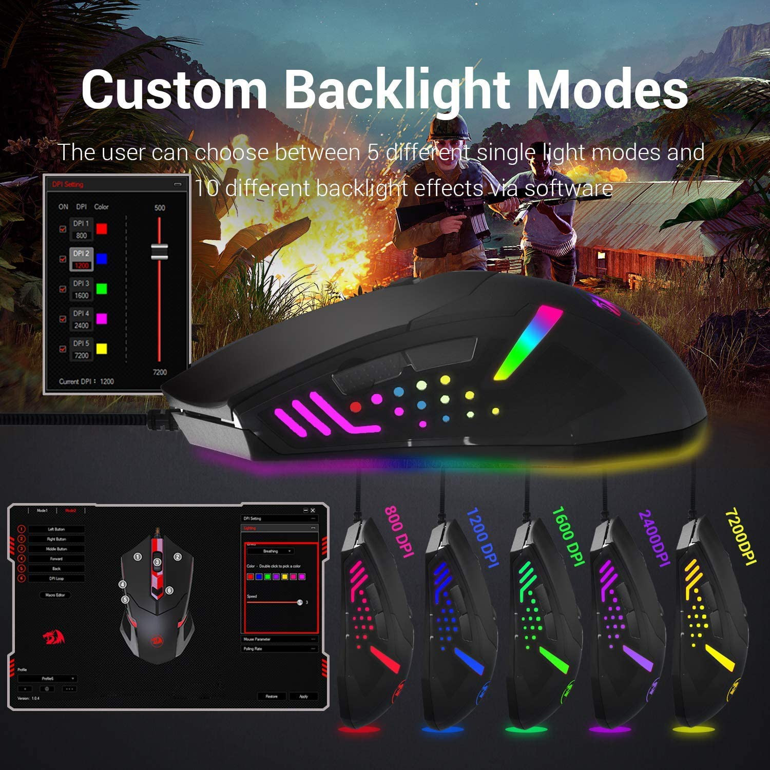 Souris Redragon CENTROPHORUS2 — image 3