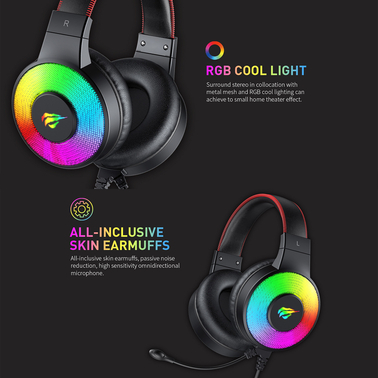 Casque GAMENOTE H2013d — image 4