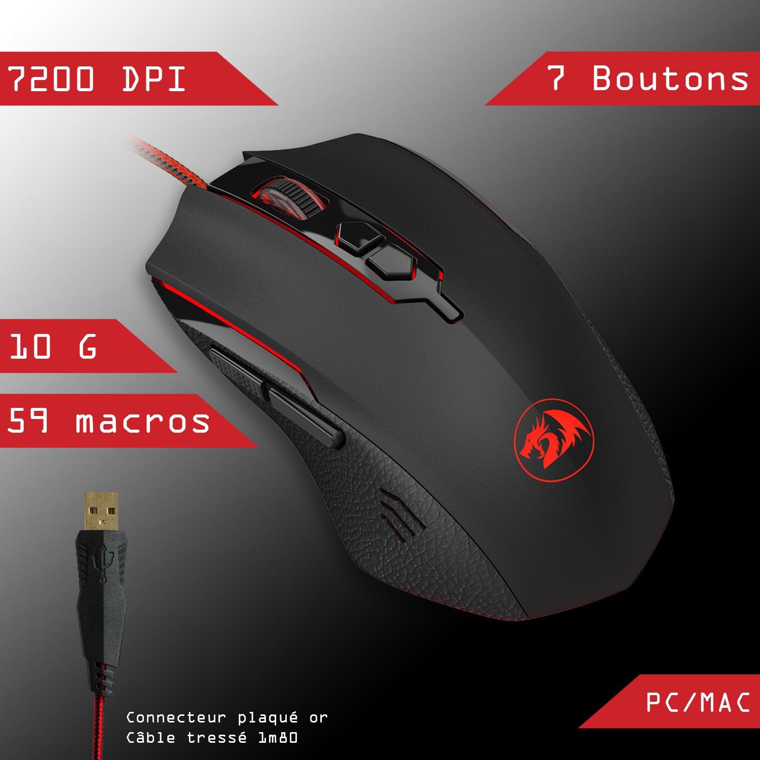 Souris Redragon INQUISITOR2 — image 4